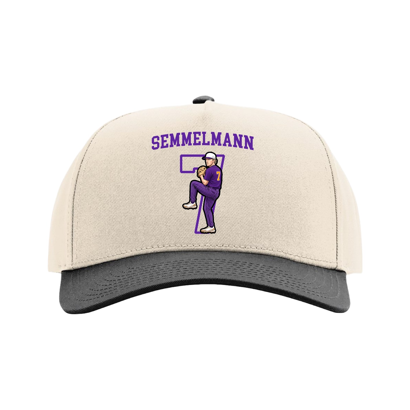 Full Fabric Five-Panel Champ Cap