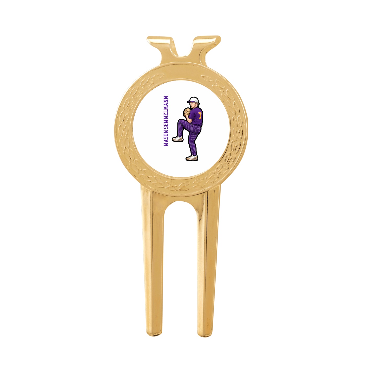 Divot Tool with Ball Marker — Name Vertical in Classic