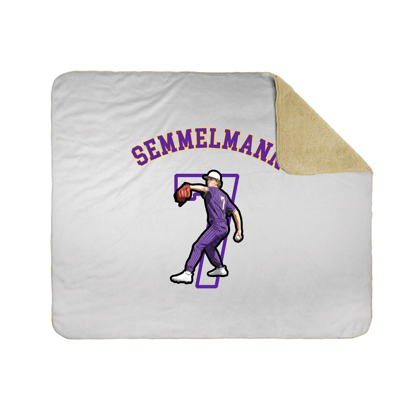 Throw Blanket — Shirsey Arch in White