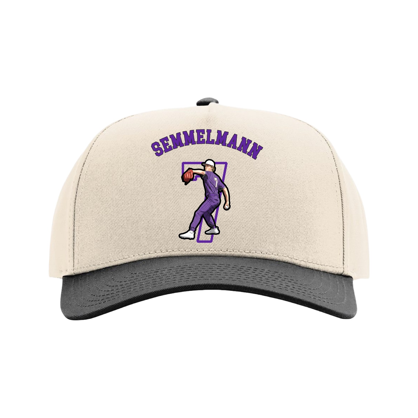 Full Fabric Five-Panel Champ Cap