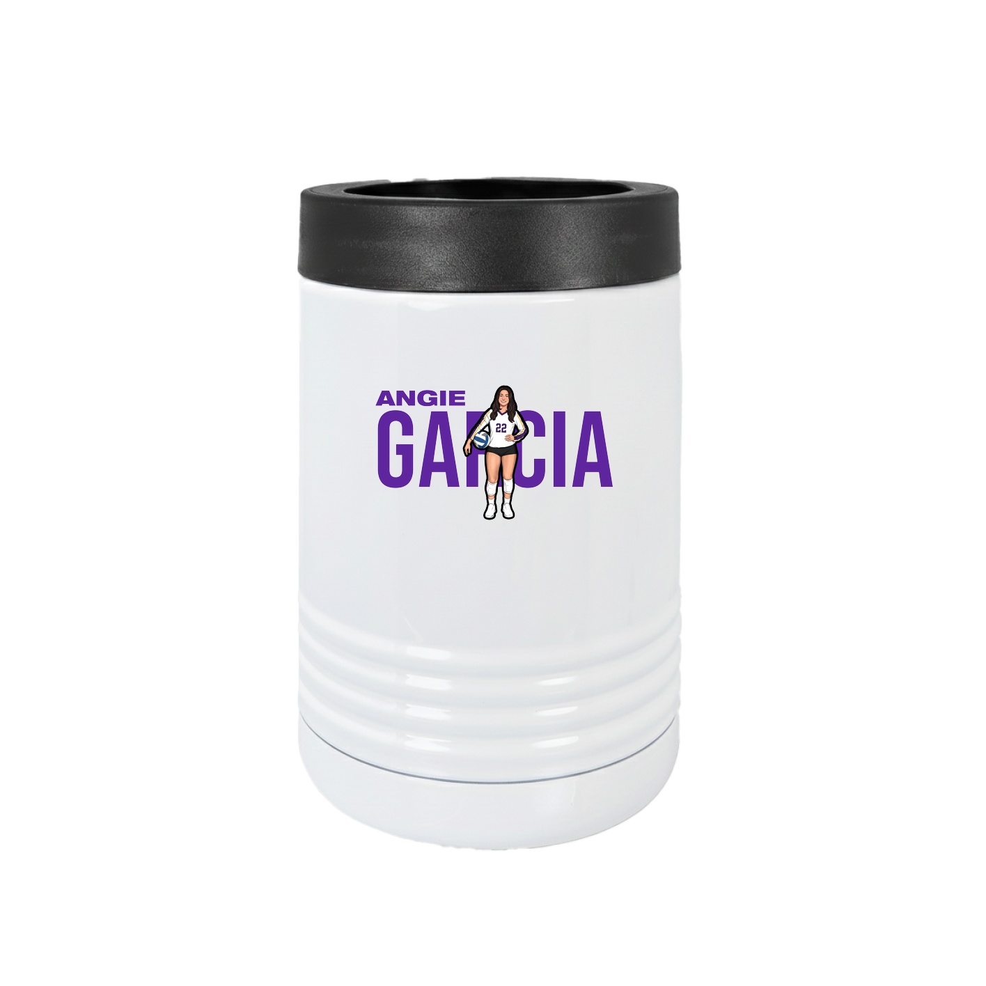 Beverage Holder — Player Name in White