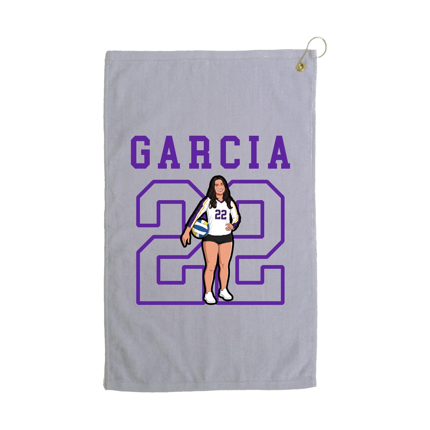Golf Towel — Shirsey in Grey