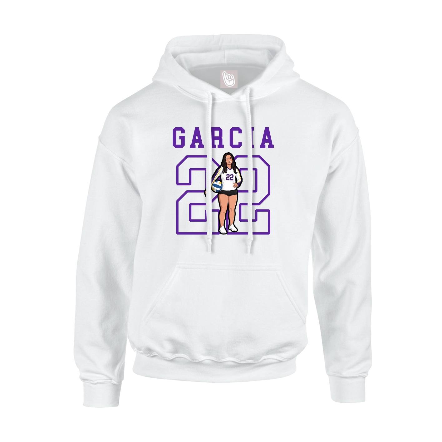 Youth Hoodie — Shirsey in White
