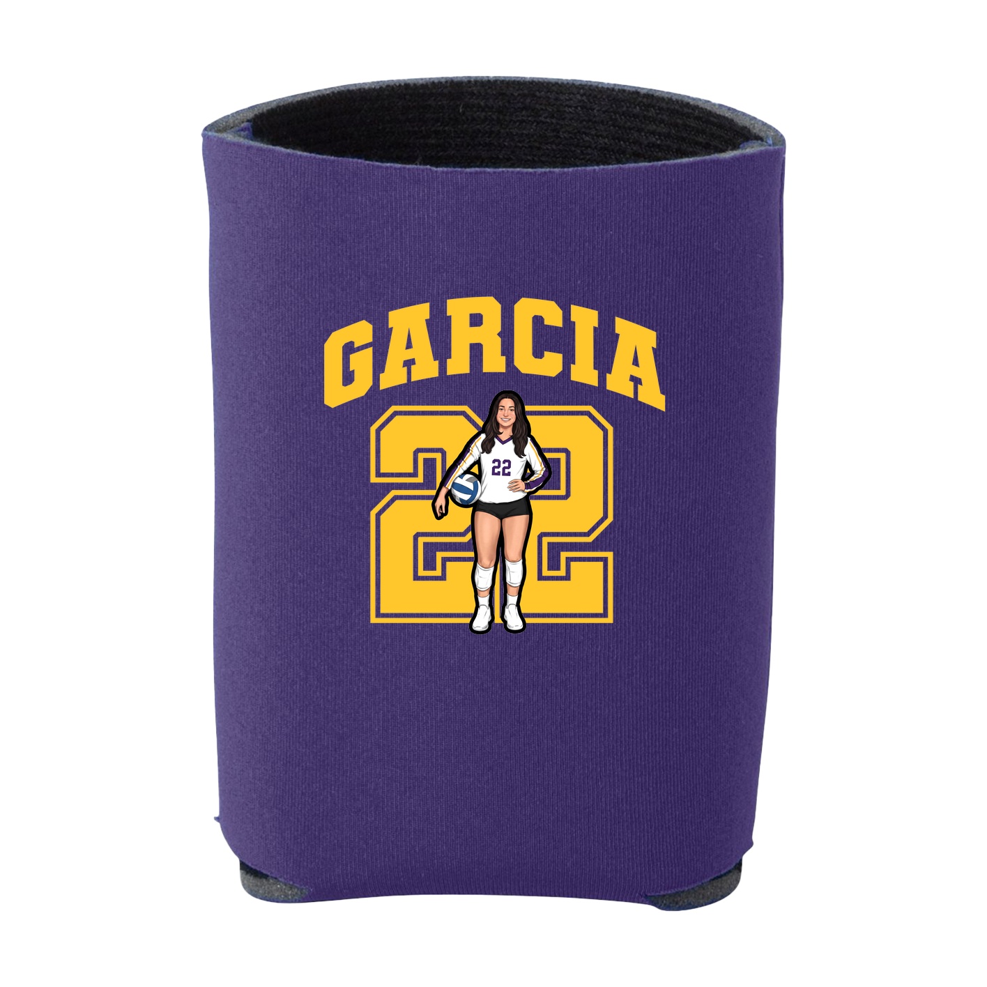 Can Holder — Number in Purple