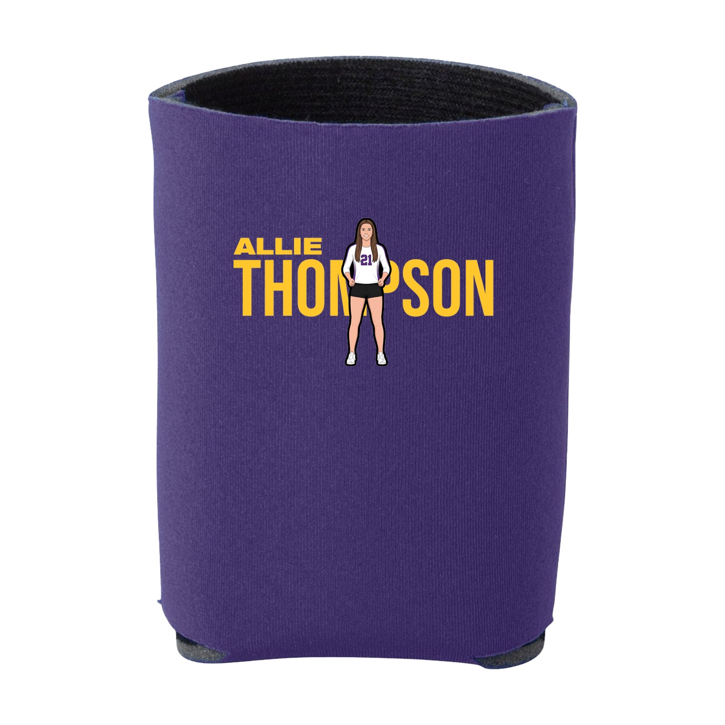 Can Holder — Player Name in Purple