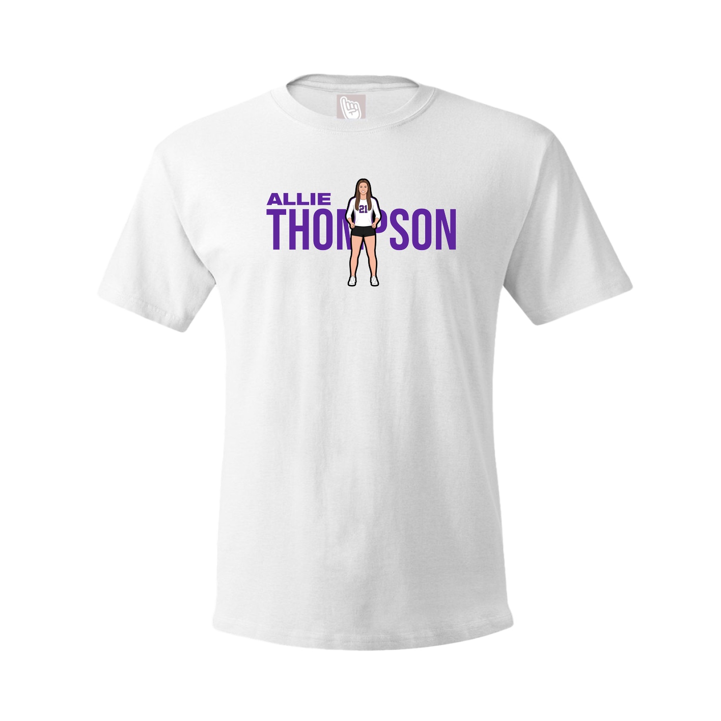 Tee — Player Name in White