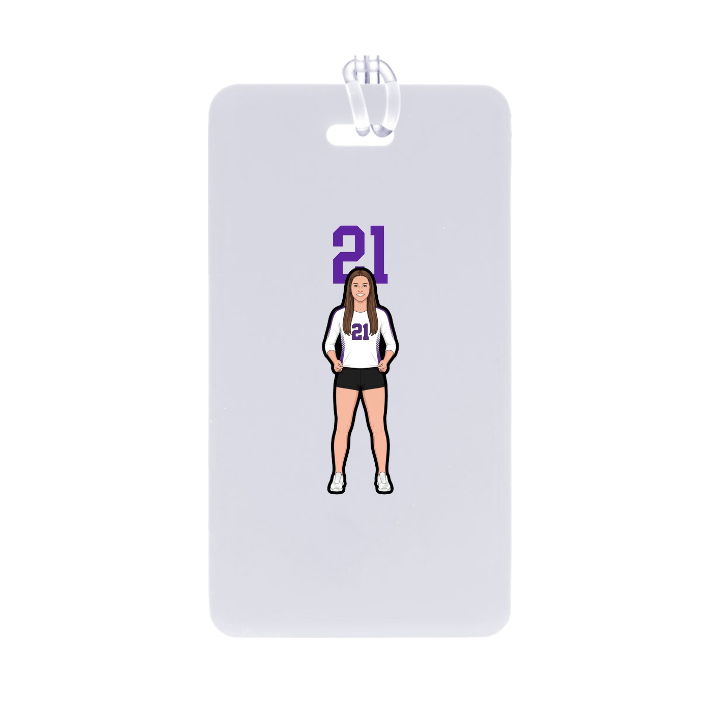 Bag Tag — Number Top in Classic