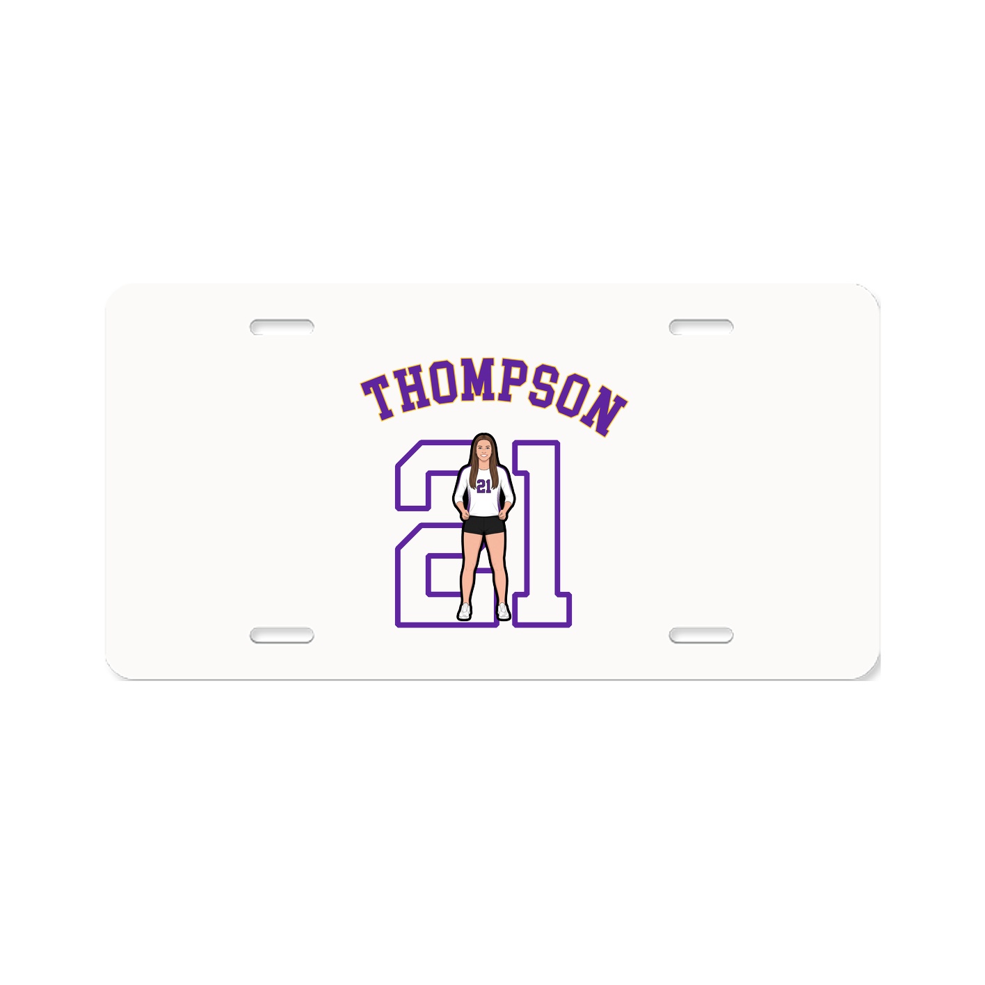 License Plate — Shirsey Arch in Classic