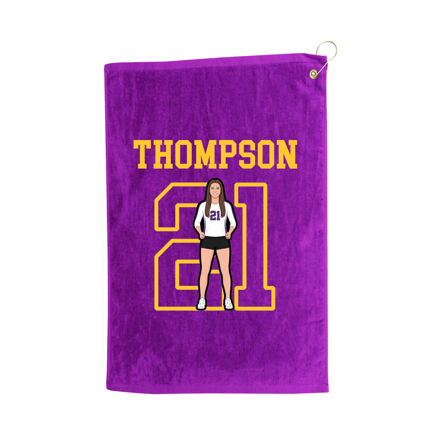 Golf Towel — Shirsey in Purple