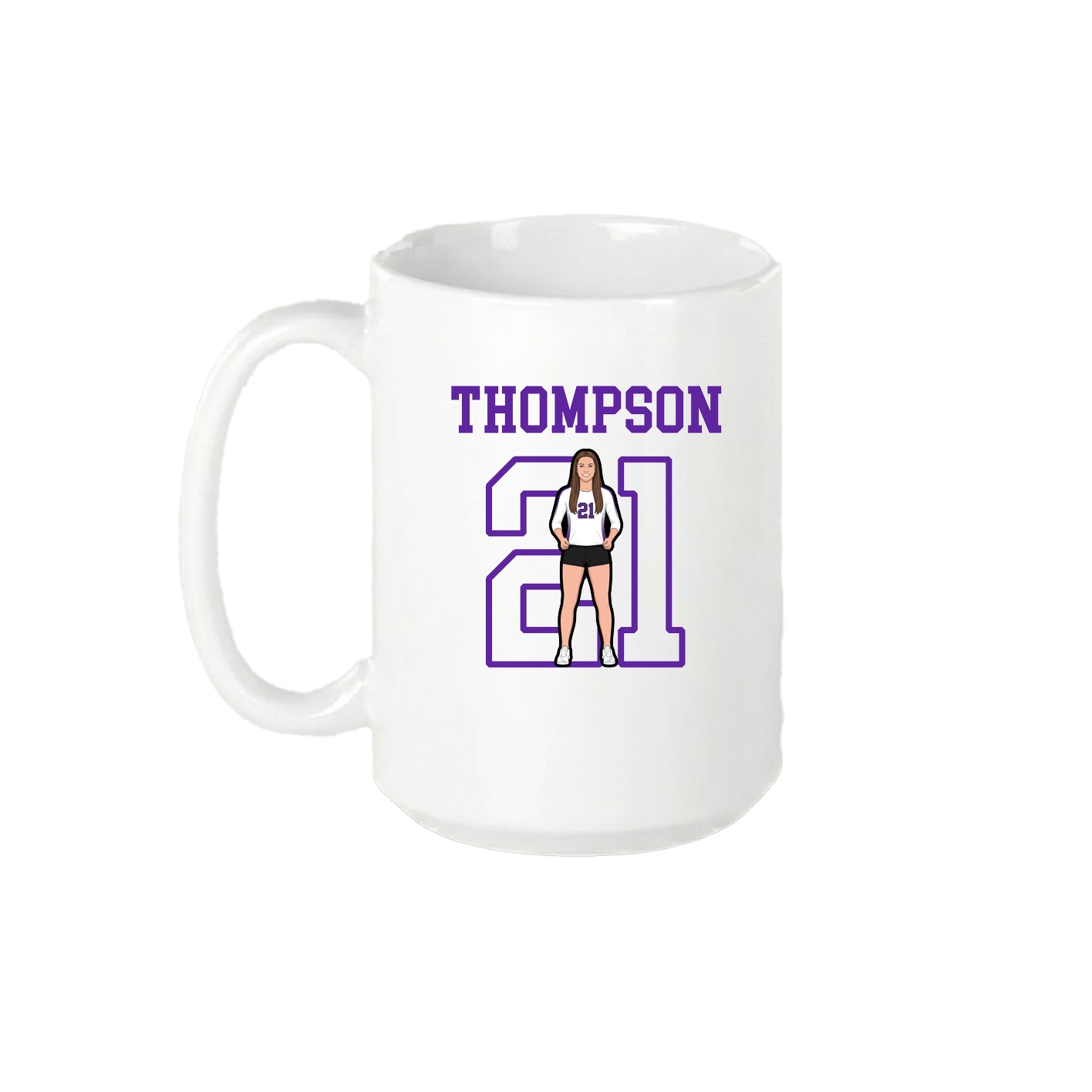 15oz Coffee Mug — Shirsey in White