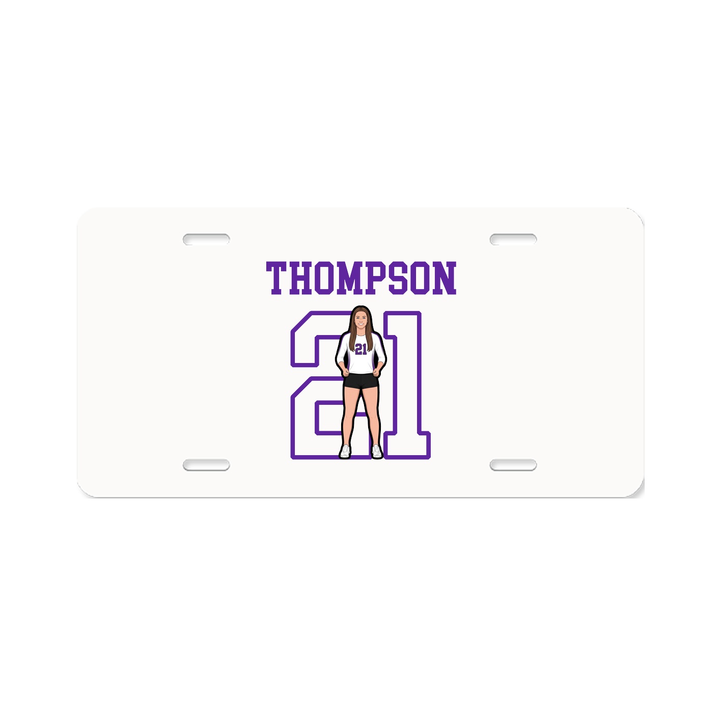License Plate — Shirsey in Classic