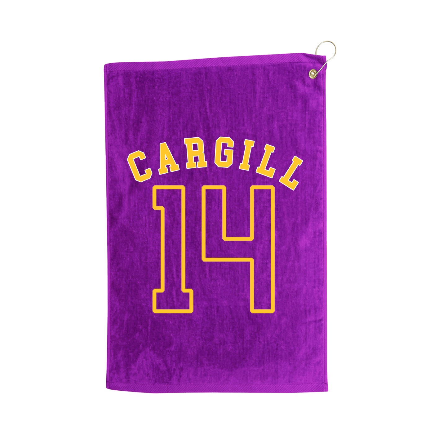 Golf Towel — Shirsey Arch in Purple