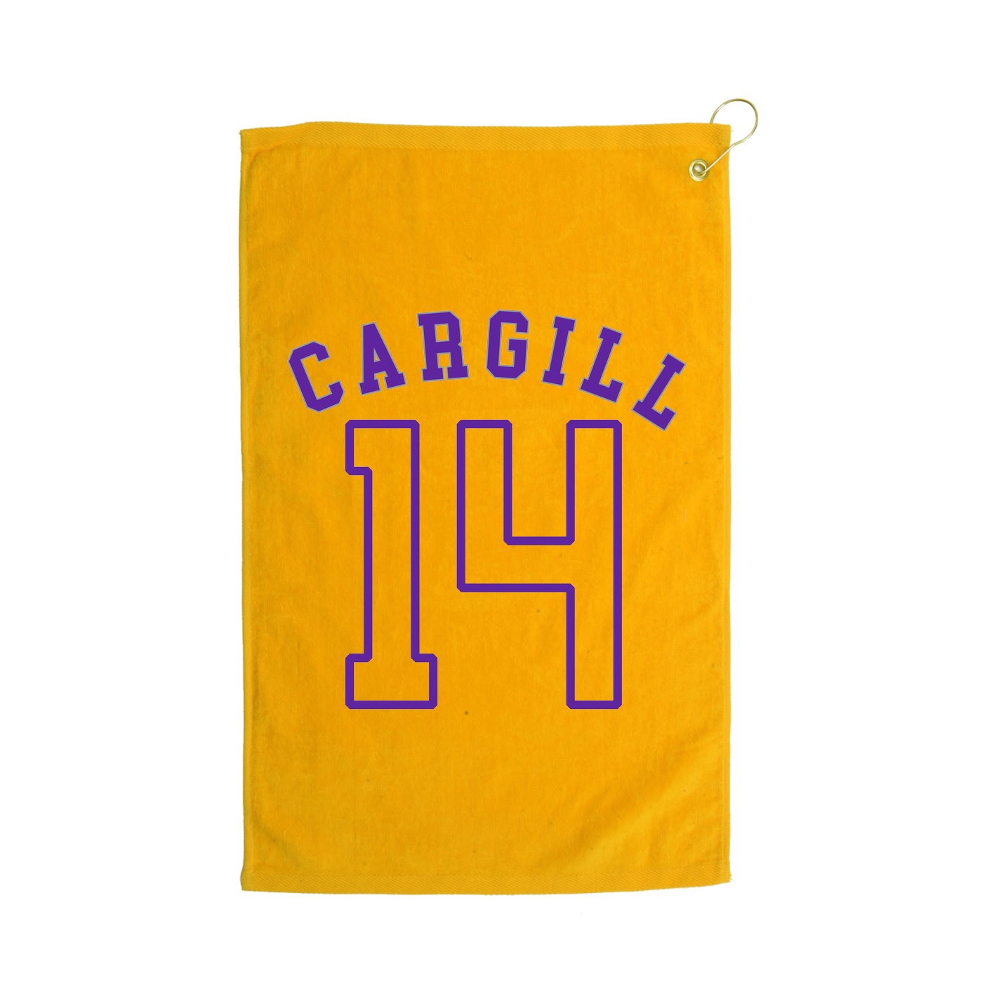 Golf Towel — Shirsey Arch in Gold