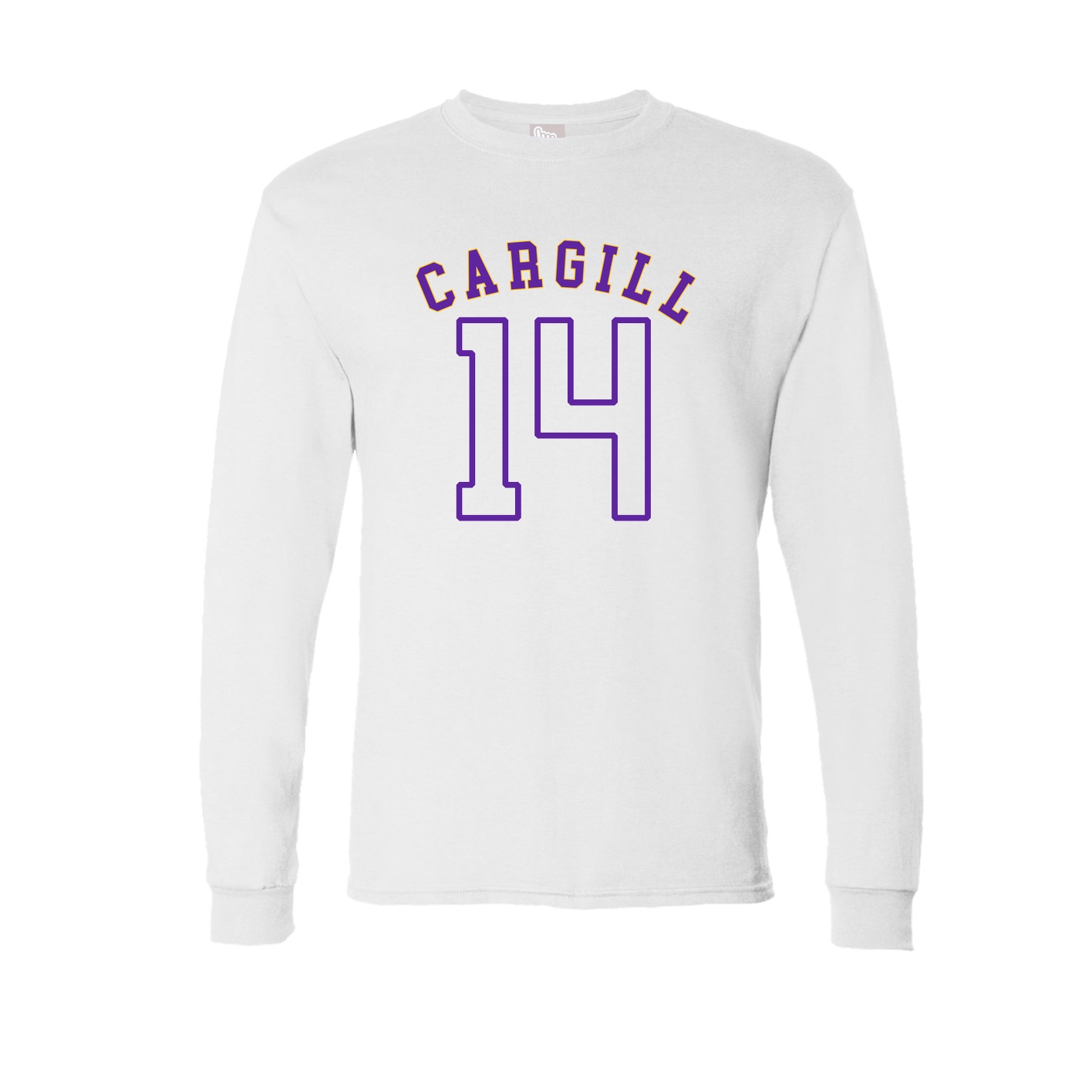 Long Sleeve Tee — Shirsey Arch in White