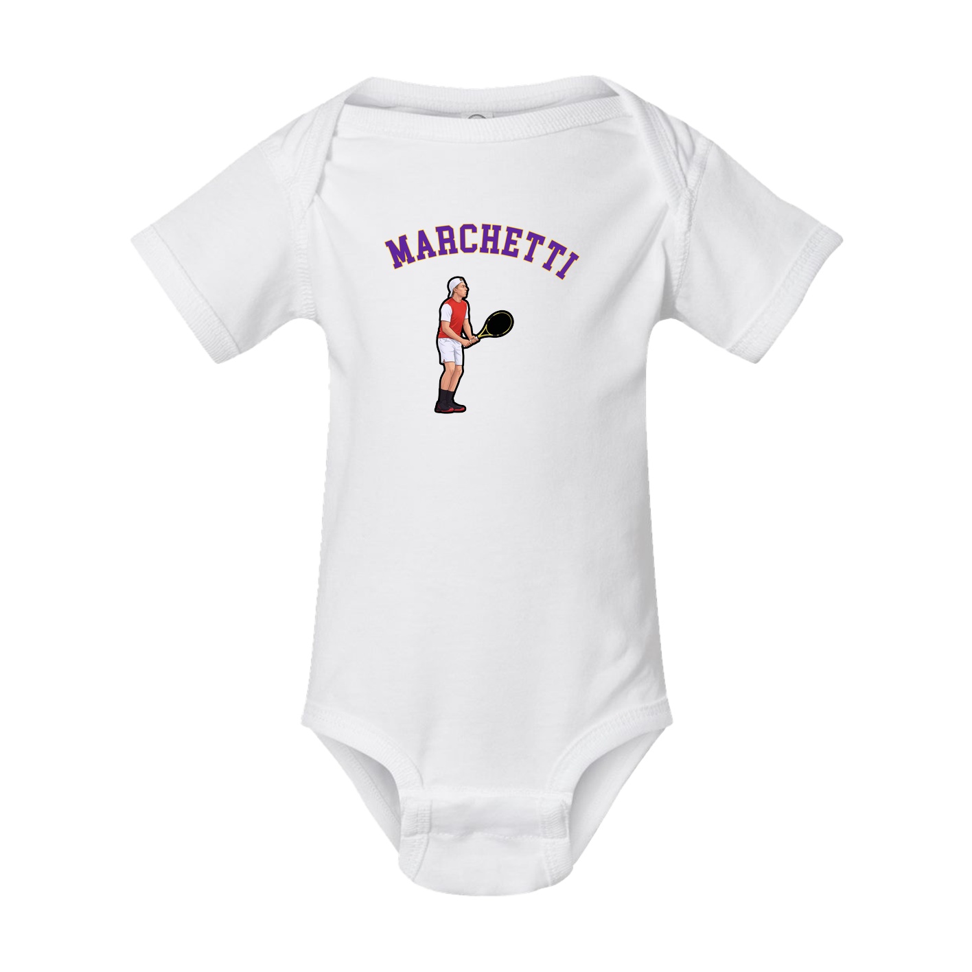 Baby Onesie — Shirsey Arch in White
