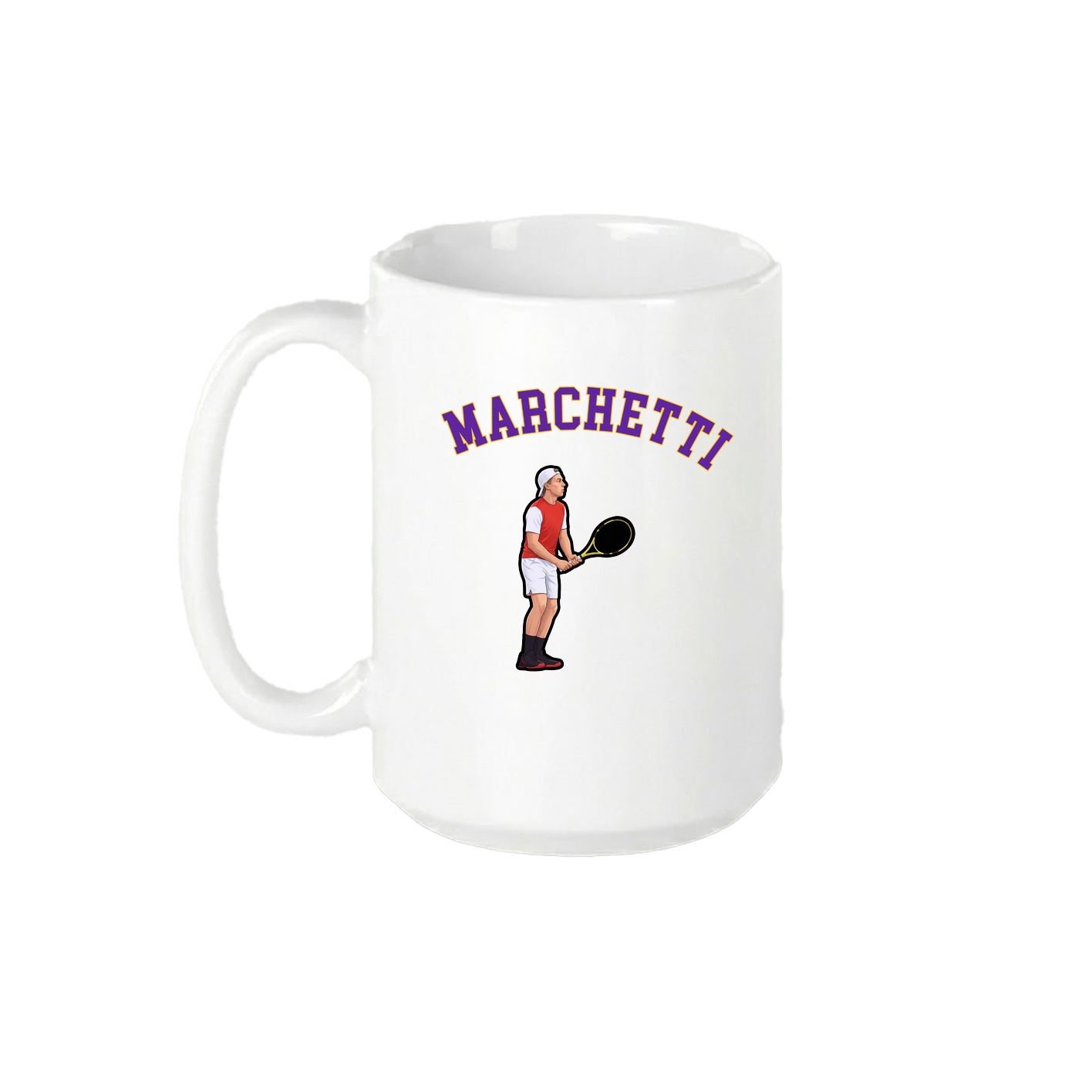 15oz Coffee Mug — Shirsey Arch in White