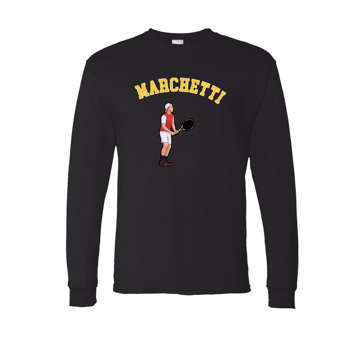 Long Sleeve Tee — Shirsey Arch in Black