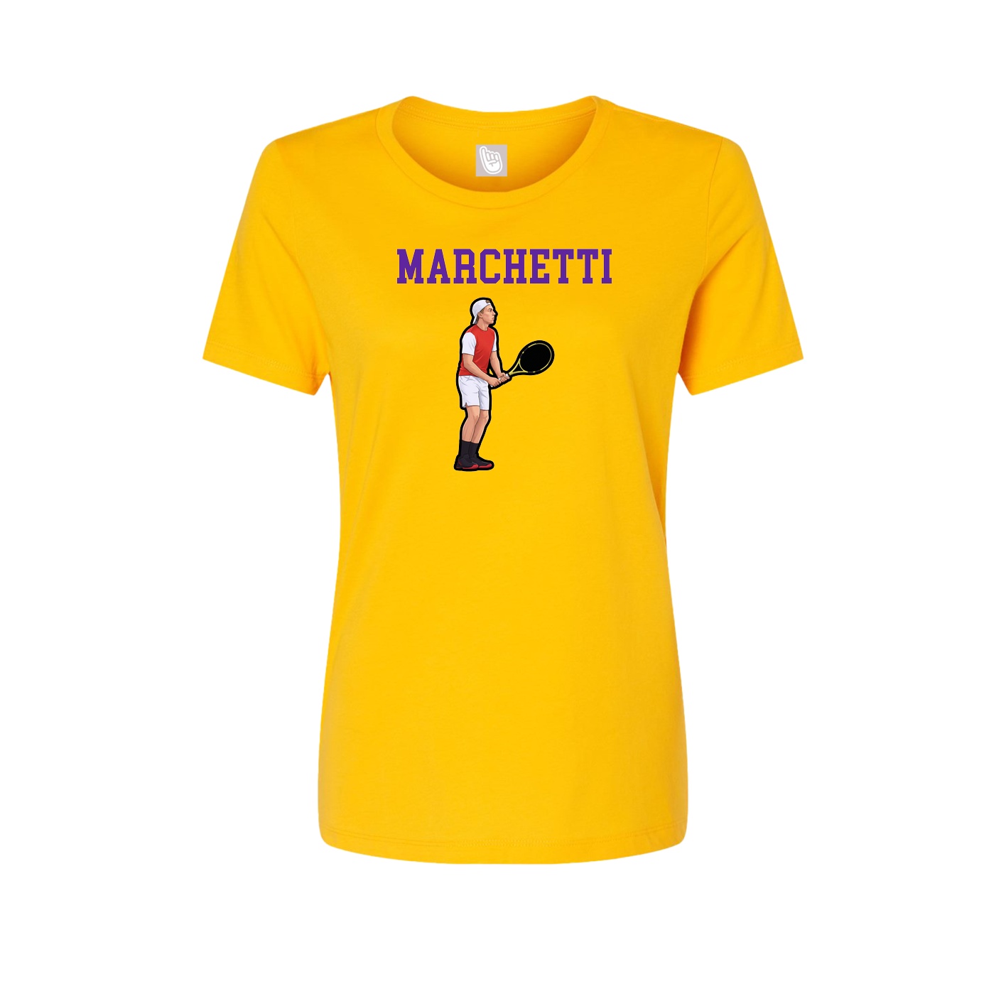 Fitted Women's Tee — Shirsey in Gold