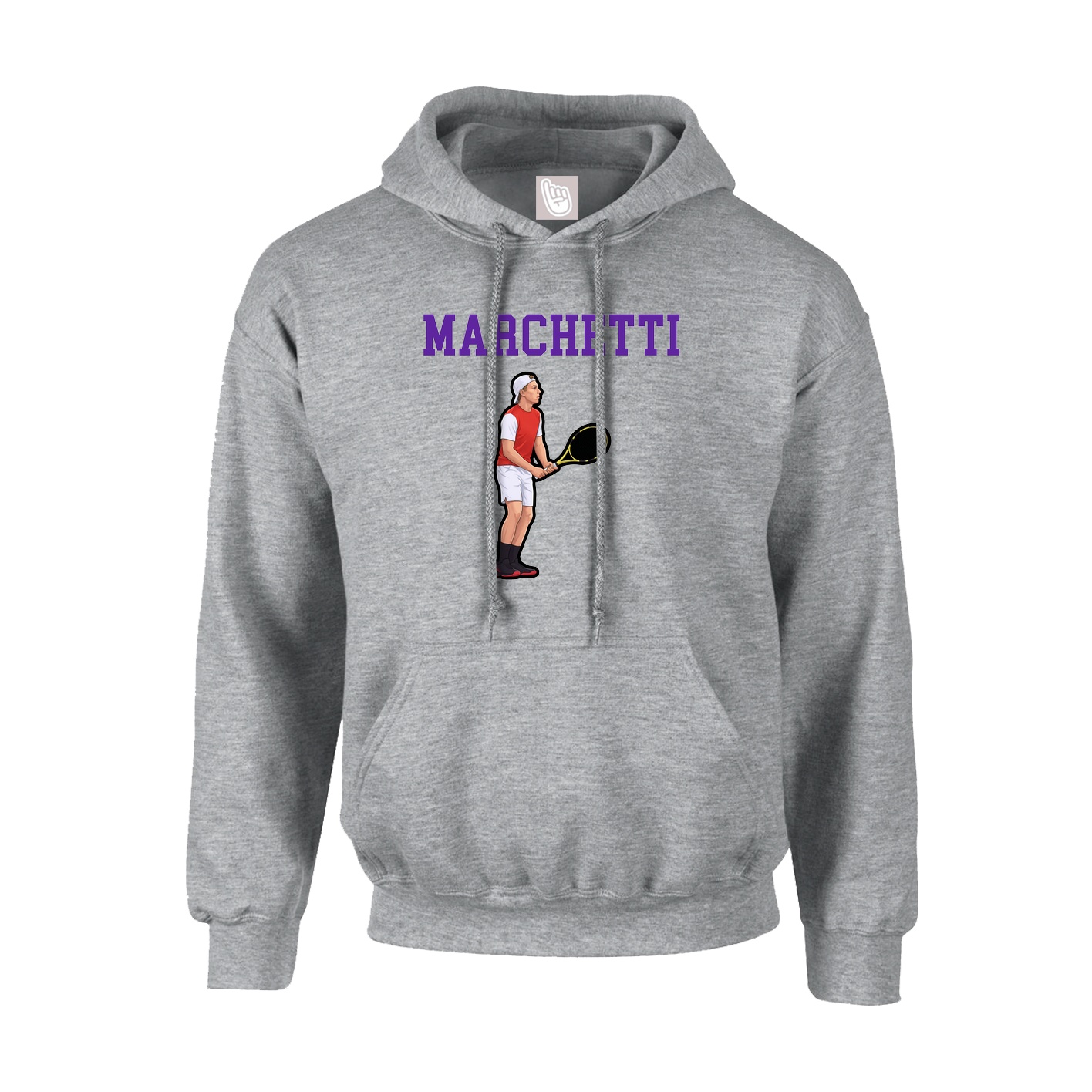 Hoodie — Shirsey in Grey