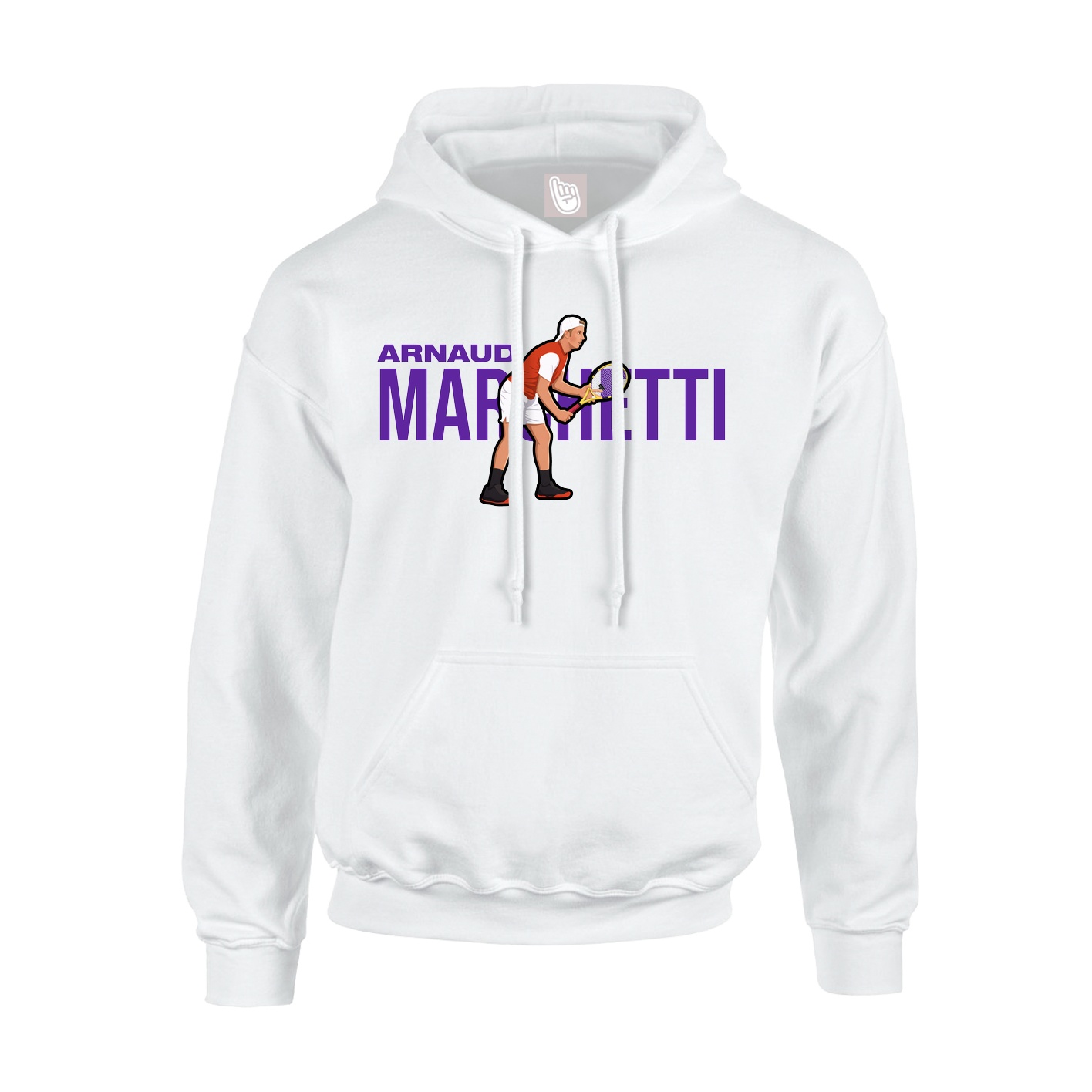 Hoodie — Player Name in White