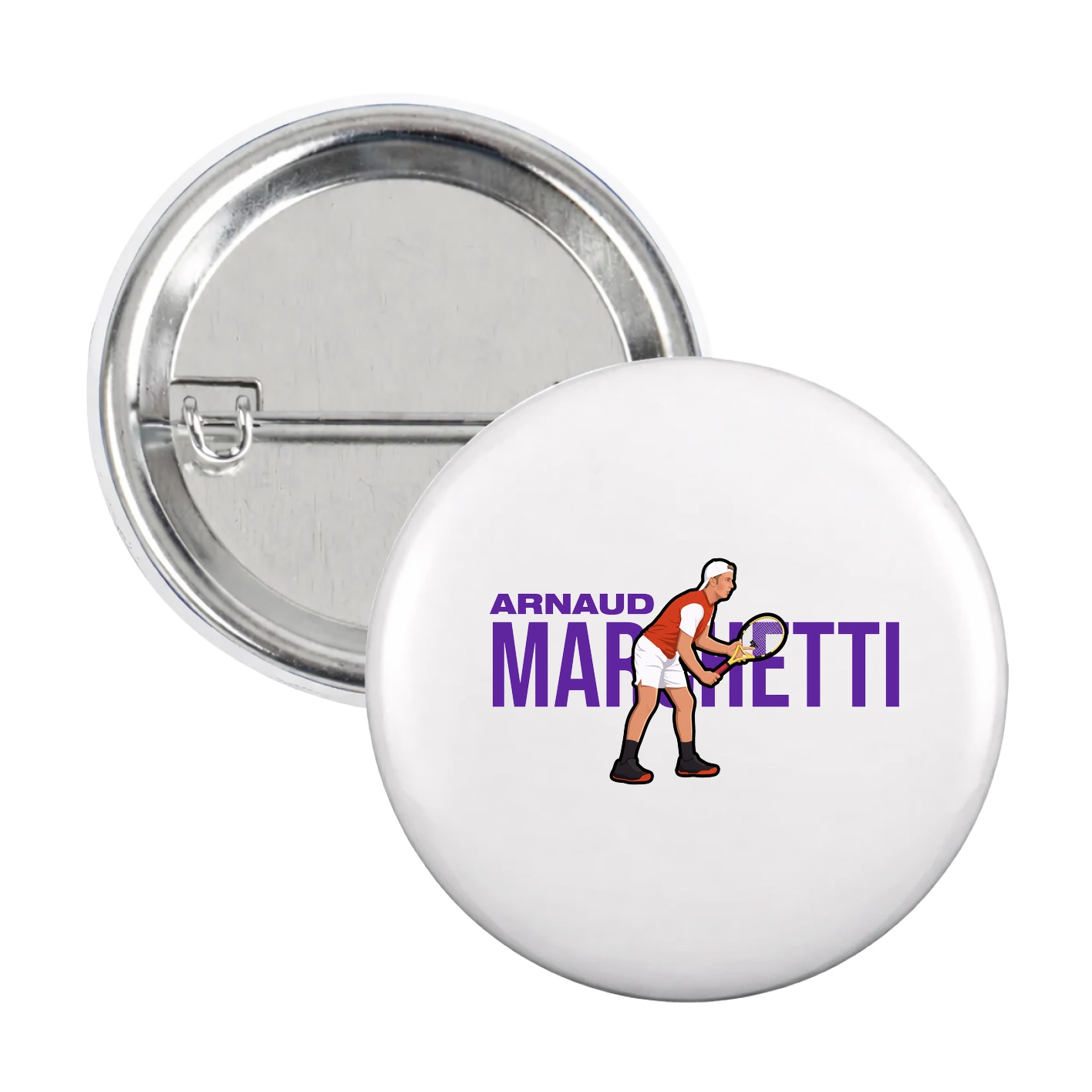 Game Day Button — Player Name in White