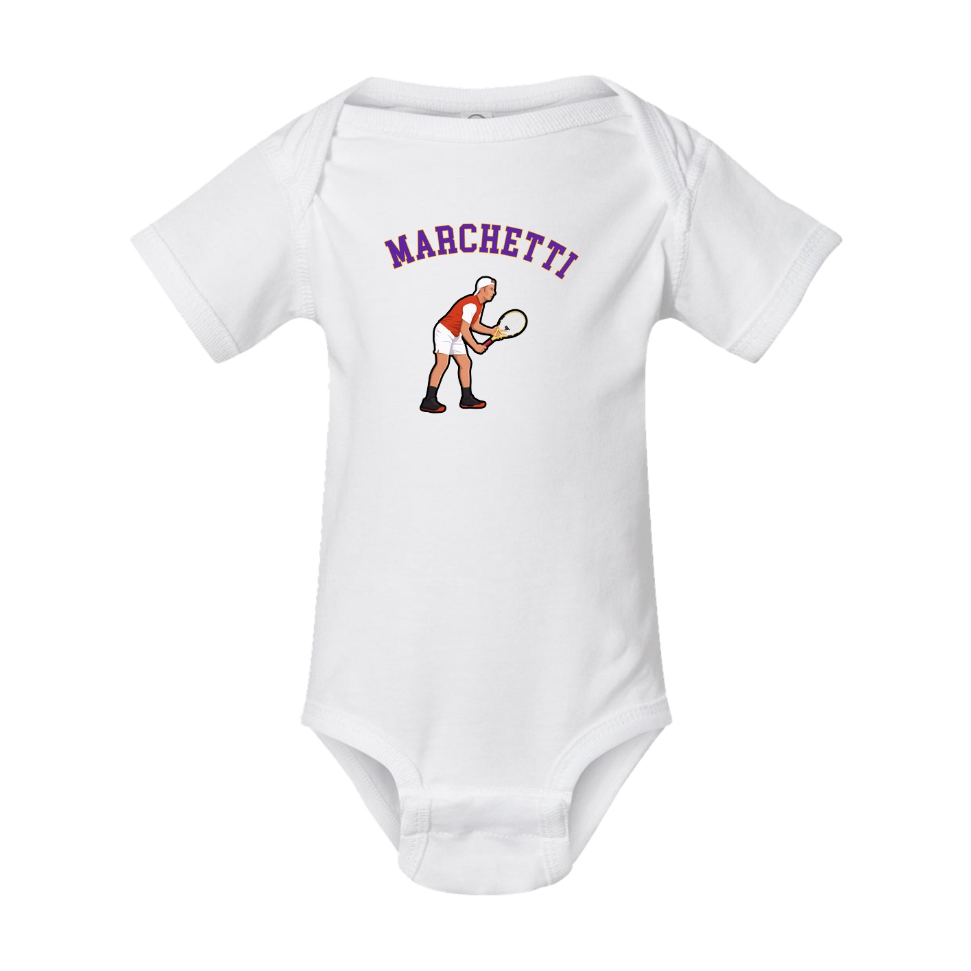 Baby Onesie — Shirsey Arch in White