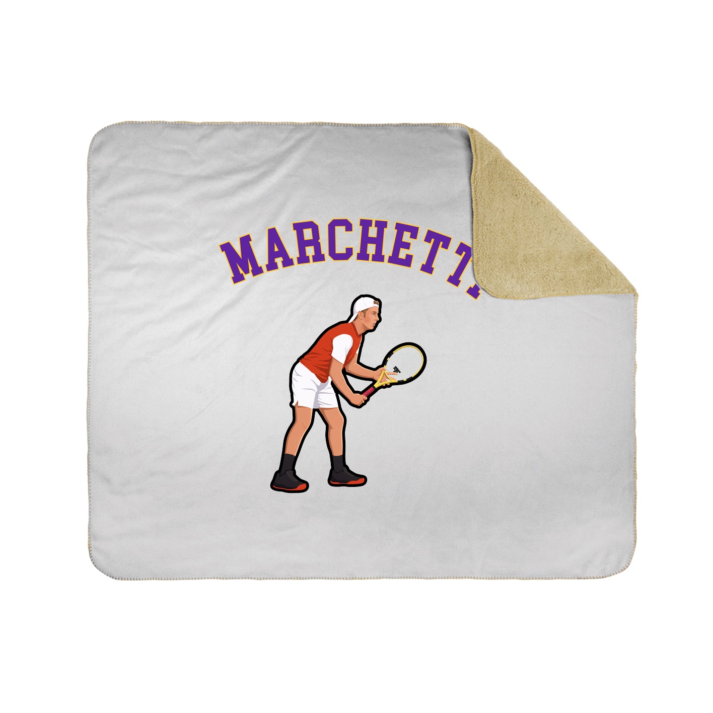 Throw Blanket — Shirsey Arch in White