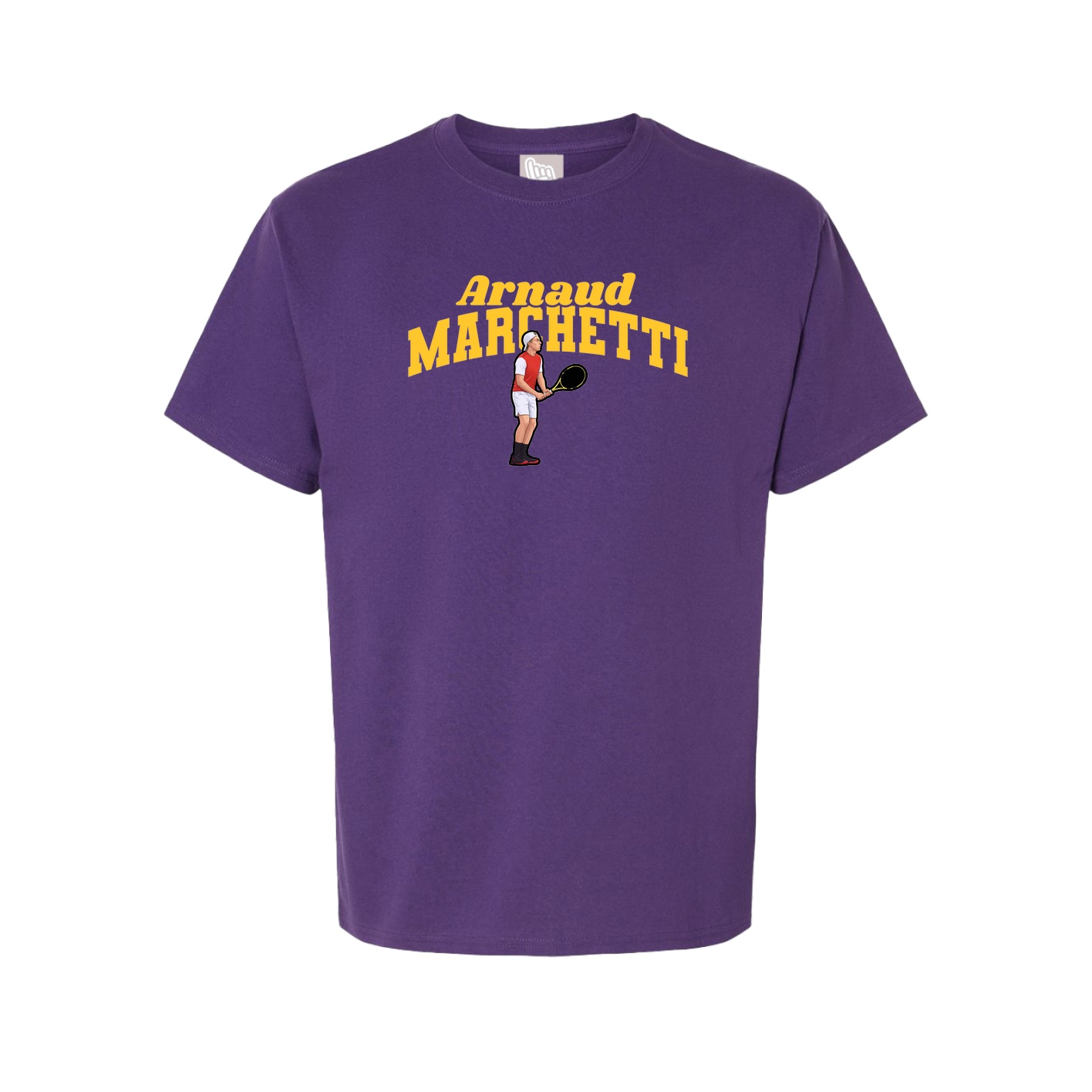 Youth Tee — Signature Arch in Purple