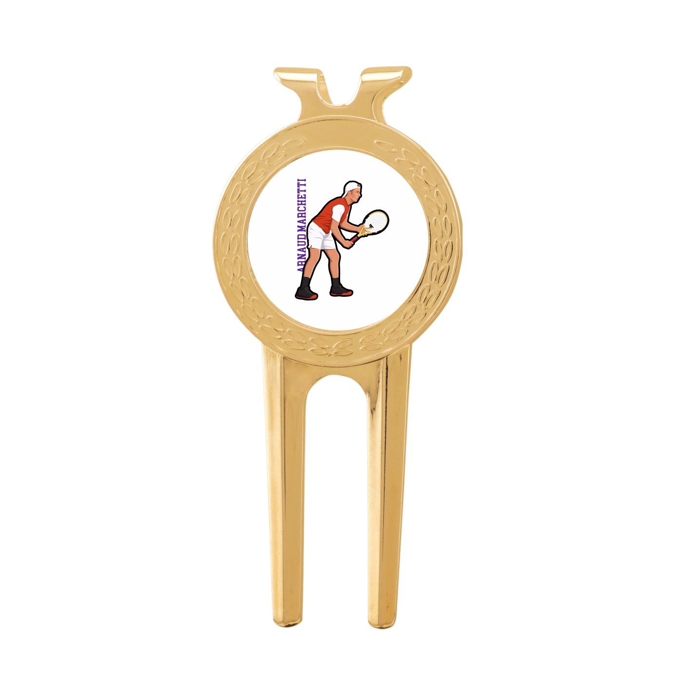 Divot Tool with Ball Marker — Name Vertical in Classic