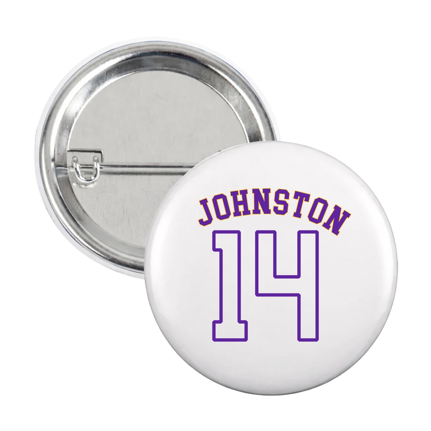Game Day Button — Shirsey Arch in White