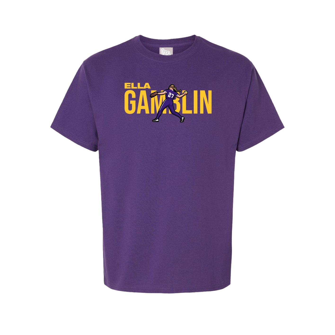 Tee — Player Name in Purple
