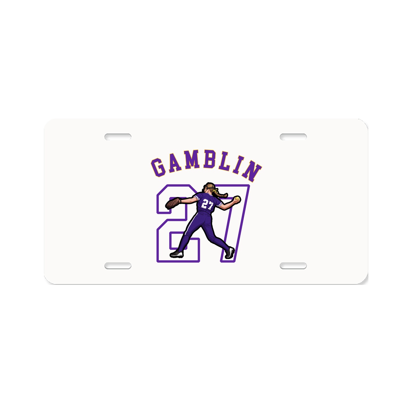 License Plate — Shirsey Arch in Classic