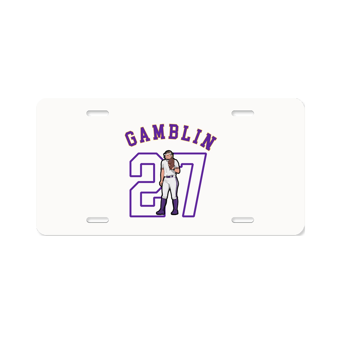 License Plate — Shirsey Arch in Classic