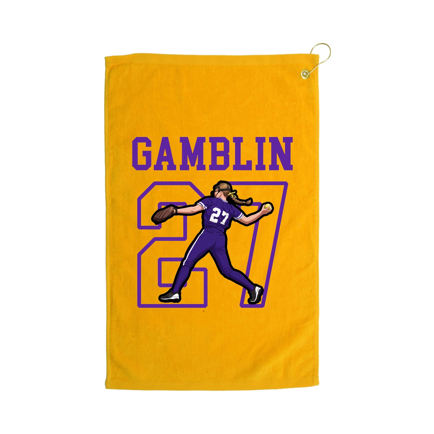 Golf Towel — Shirsey in Gold