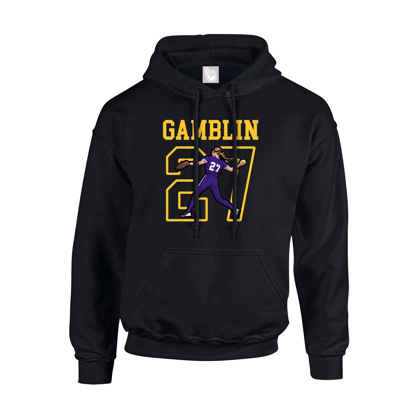 Youth Hoodie — Shirsey in Black