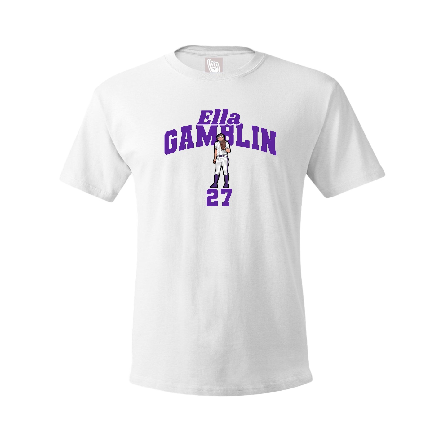 Tee — Signature Arch in White