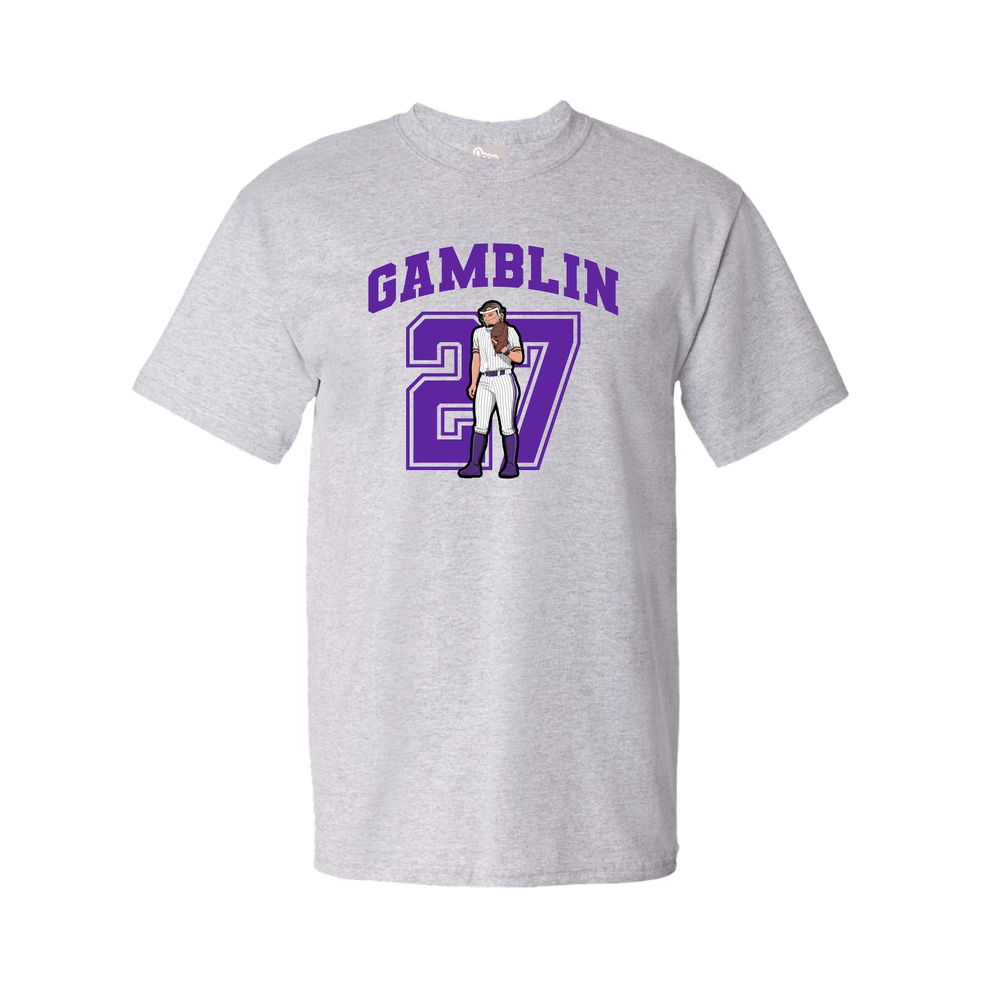 Tee — Number in Grey