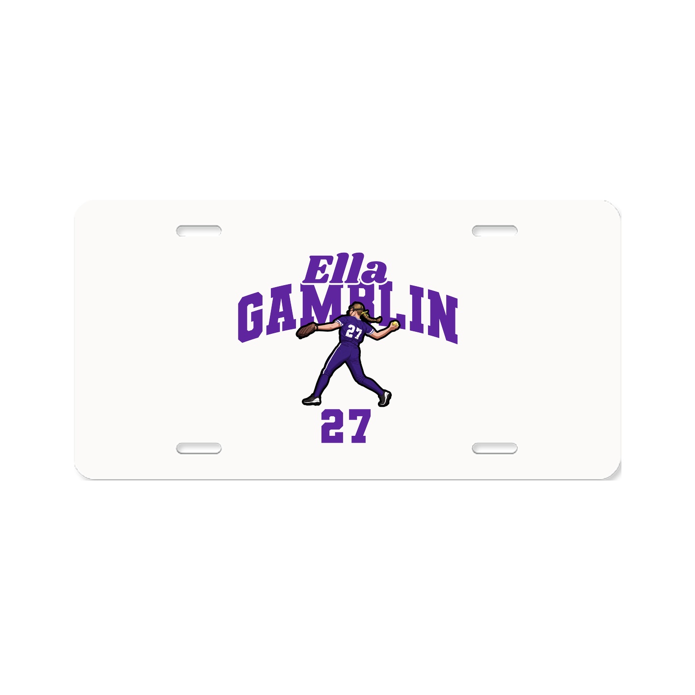 License Plate — Signature Arch in Classic