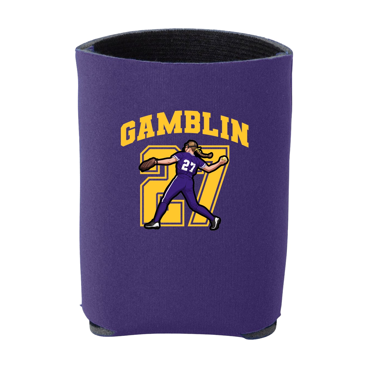 Can Holder — Number in Purple