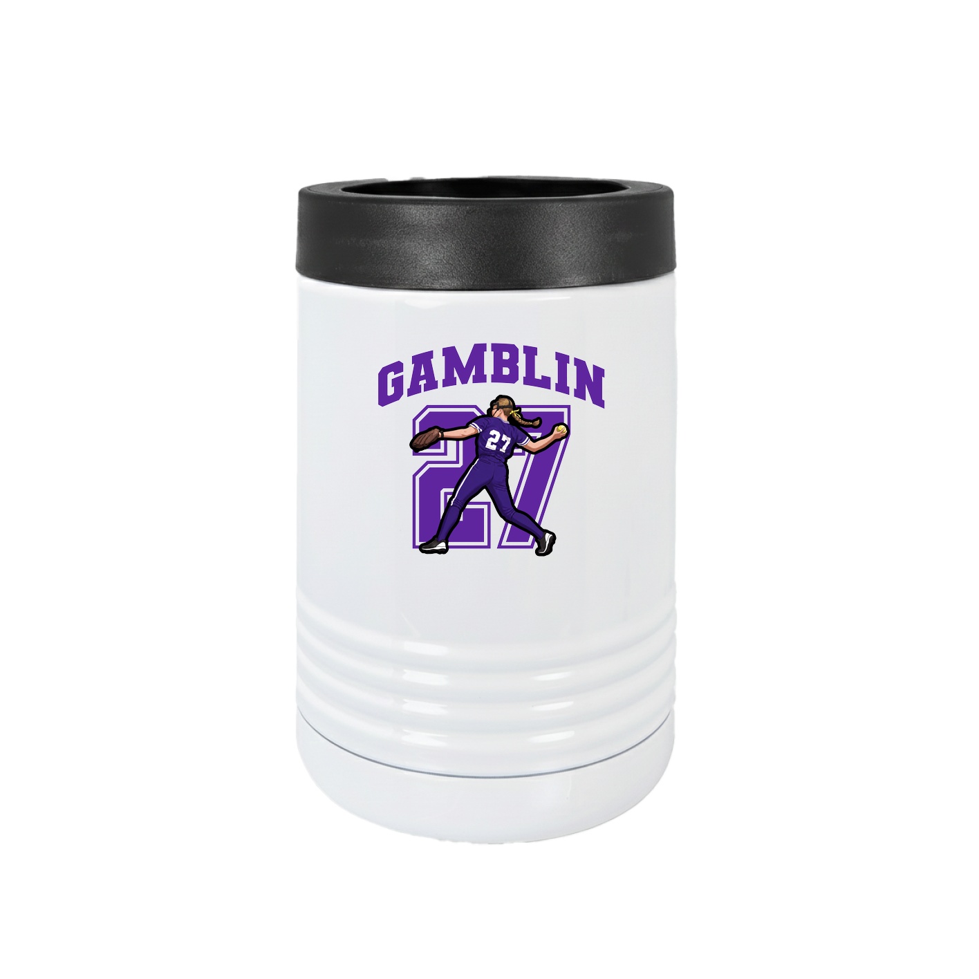 Beverage Holder — Number in White