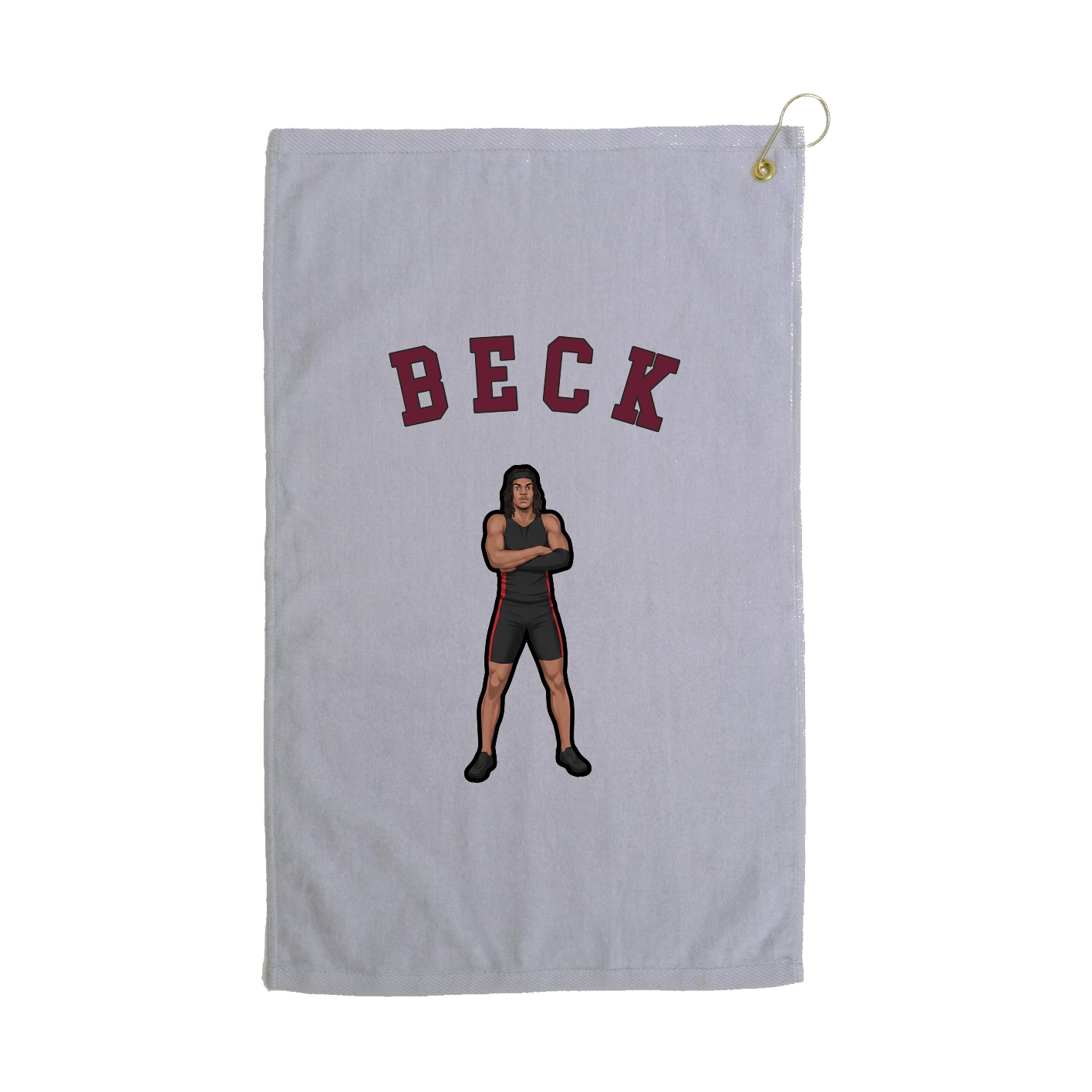 Golf Towel — Shirsey Arch in Grey