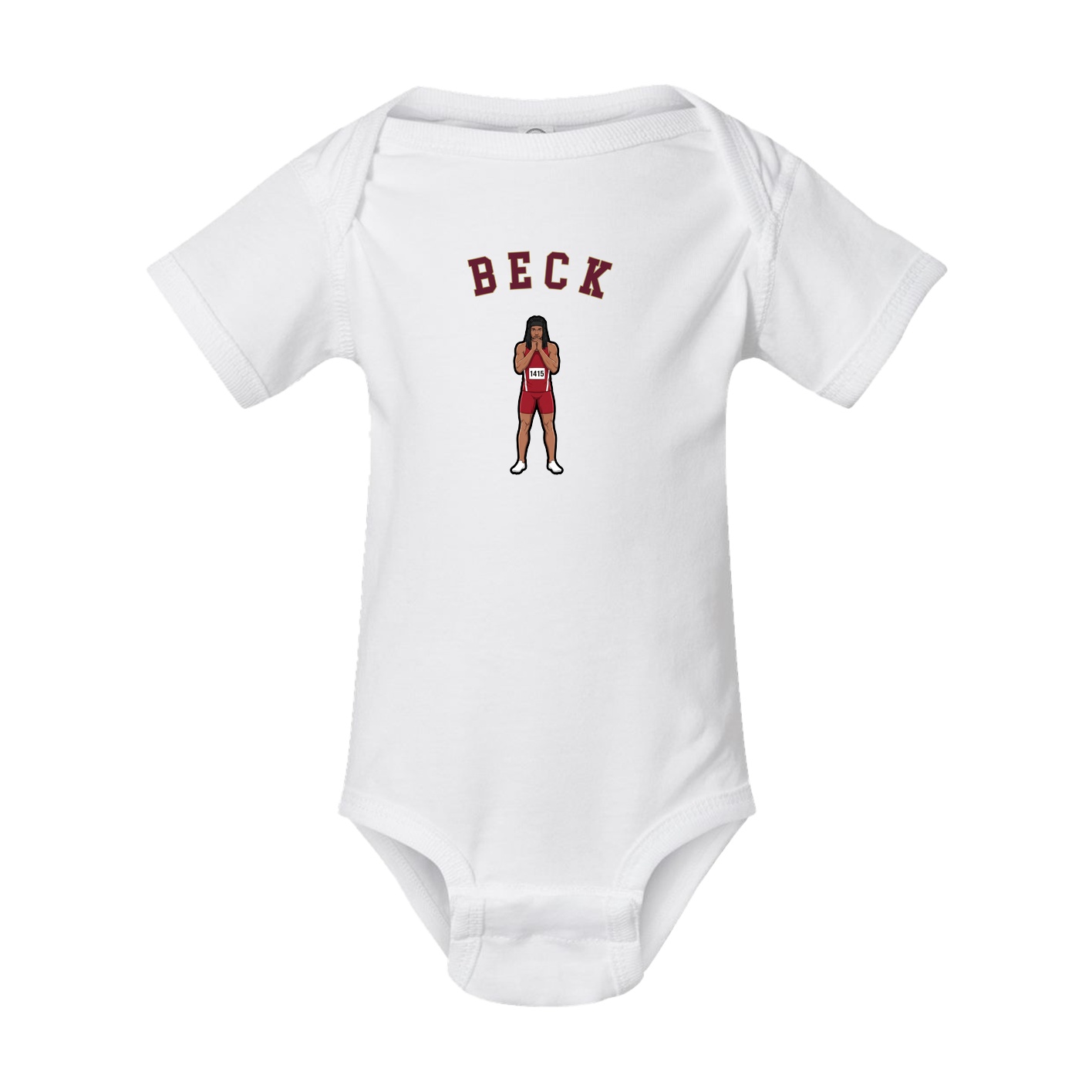 Baby Onesie — Shirsey Arch in White