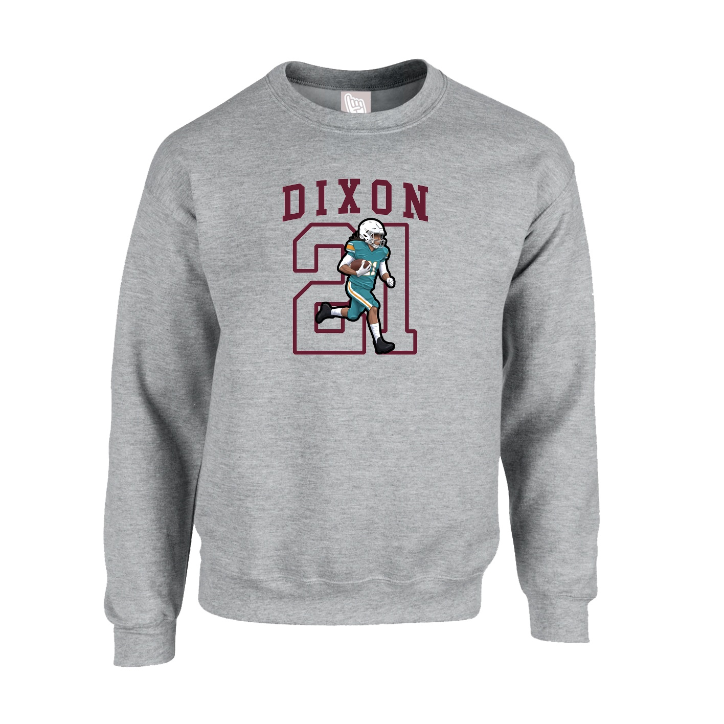 Fleece Crew — Shirsey in Grey