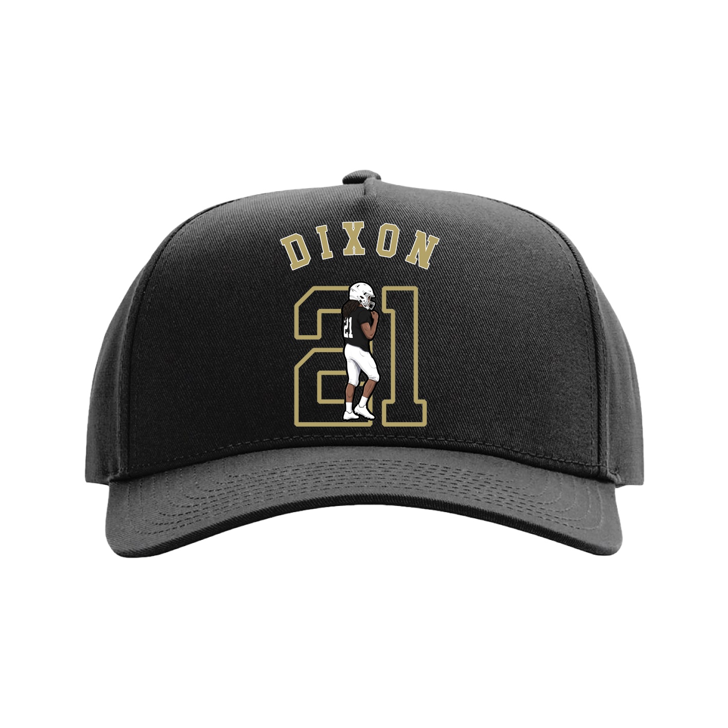 Full Fabric Five-Panel Champ Cap