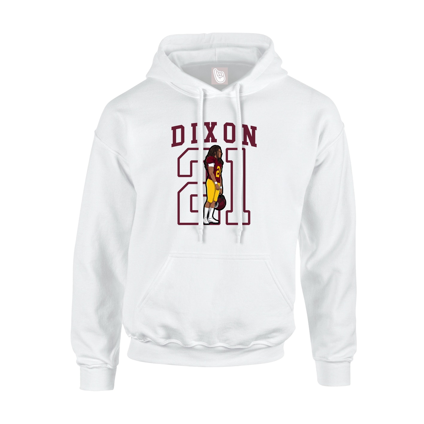 Hoodie — Shirsey in White