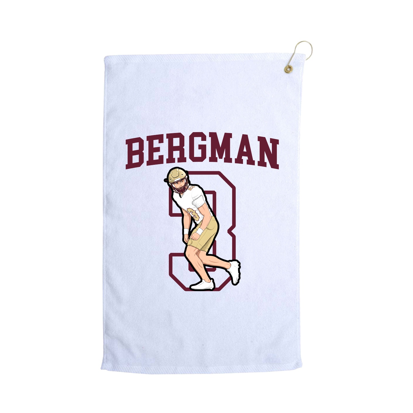 Golf Towel — Shirsey in White