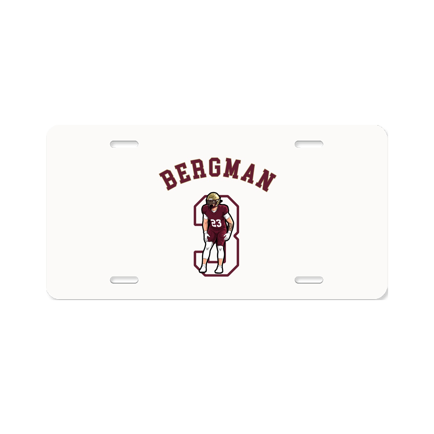 License Plate — Shirsey Arch in Classic