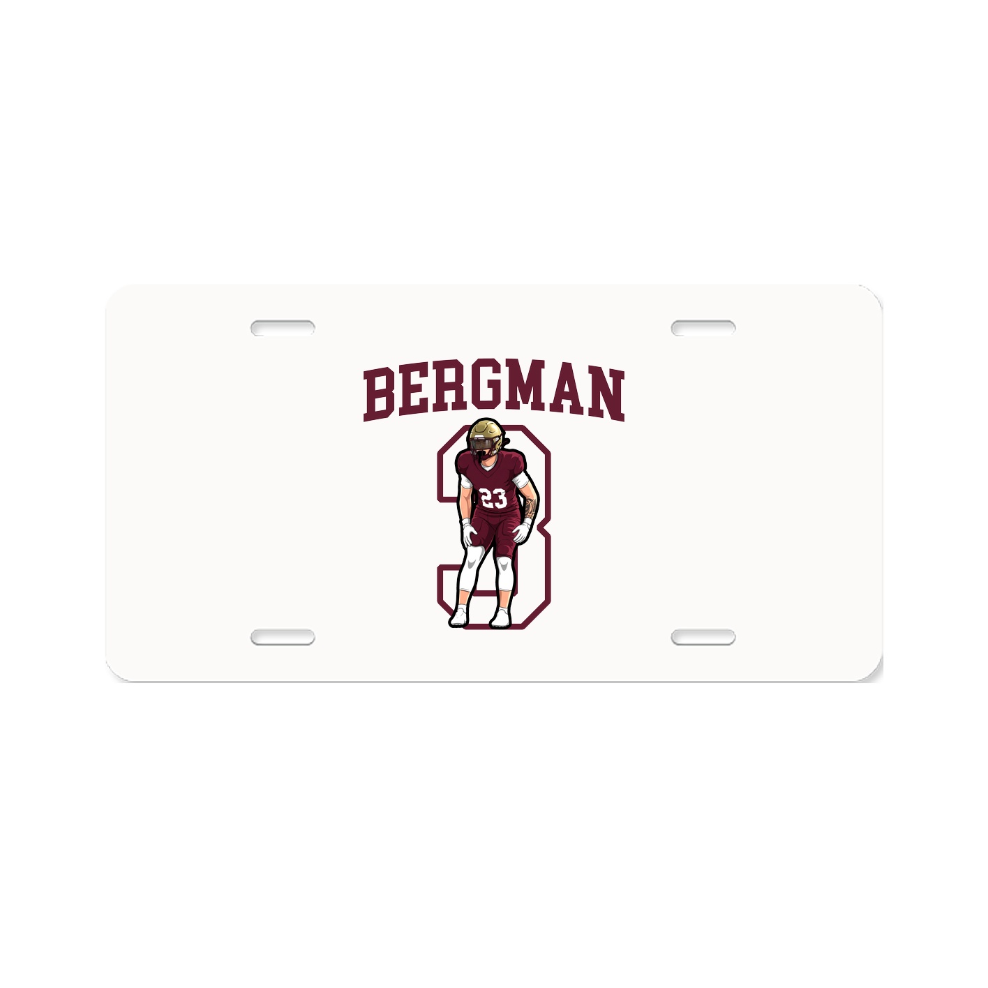 License Plate — Shirsey in Classic
