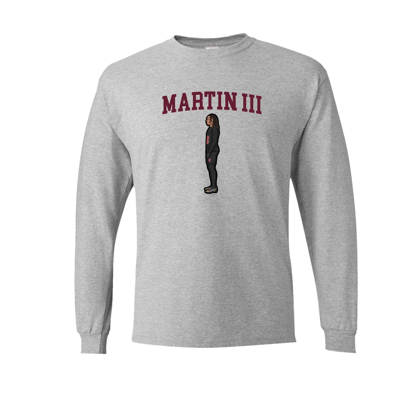Long Sleeve Tee — Shirsey in Grey