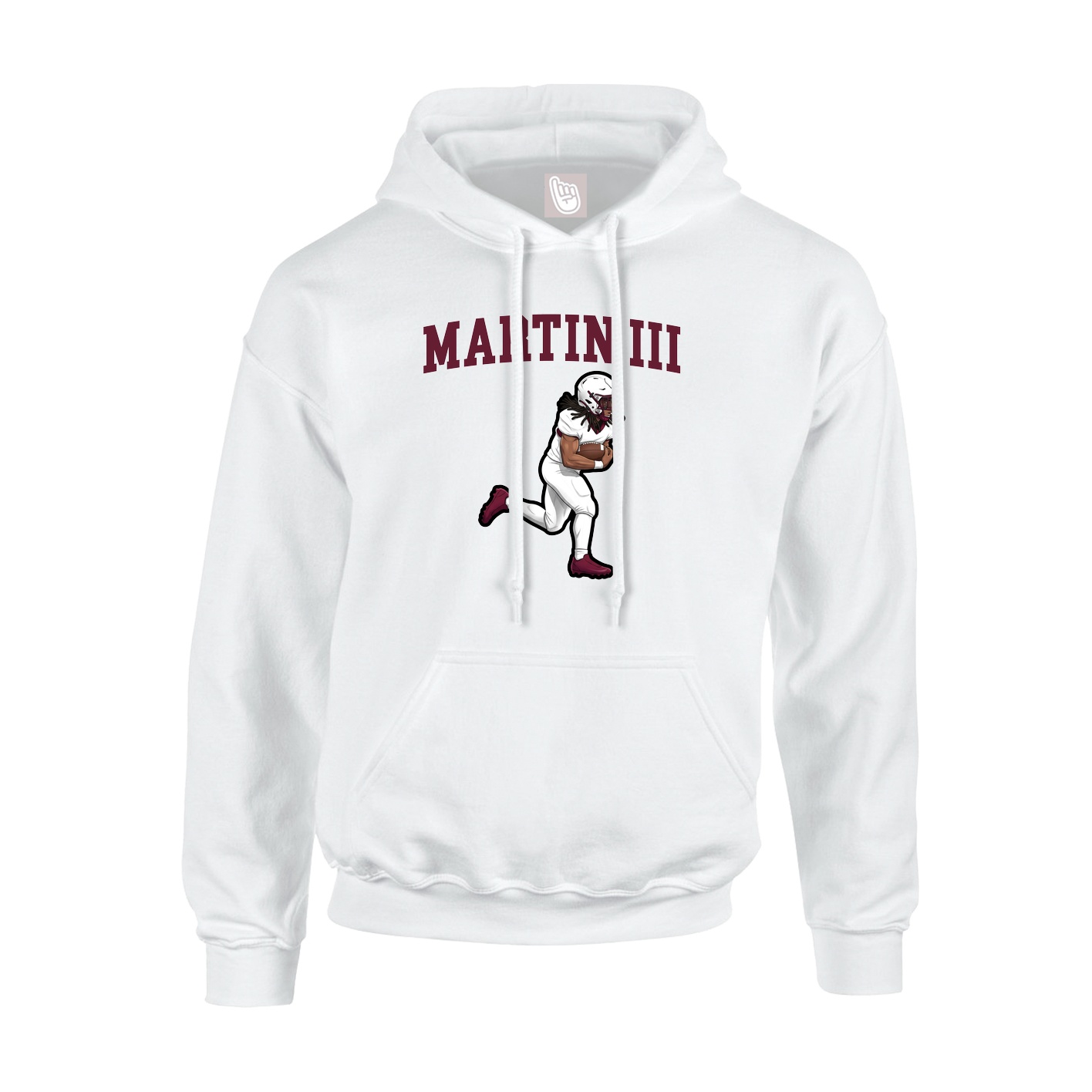 Youth Hoodie — Shirsey in White